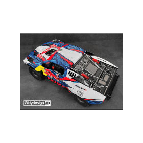 Bittydesign FALCON-X 1/7 clear body for ARRMA Mojave 6S BLX, Pre-cut, 1.5mm / BDSC7-FLCX