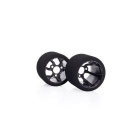 Matrix 1/12 Rear Carbon 37 Shore RC Model Tires (Team...