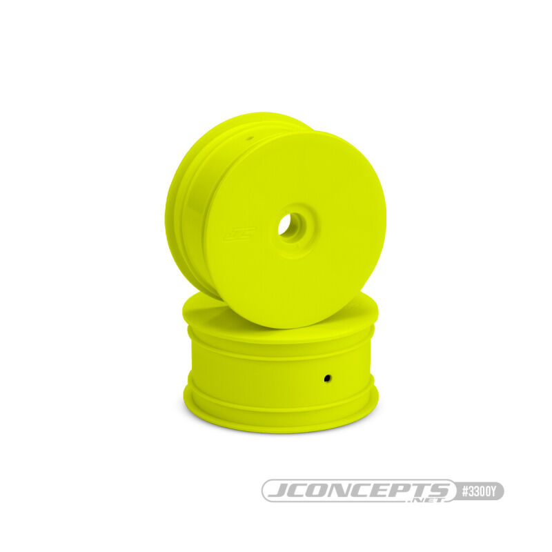 JConcepts Mono - RC10T narrow front wheel (yellow) - 2pc / JCO3300Y