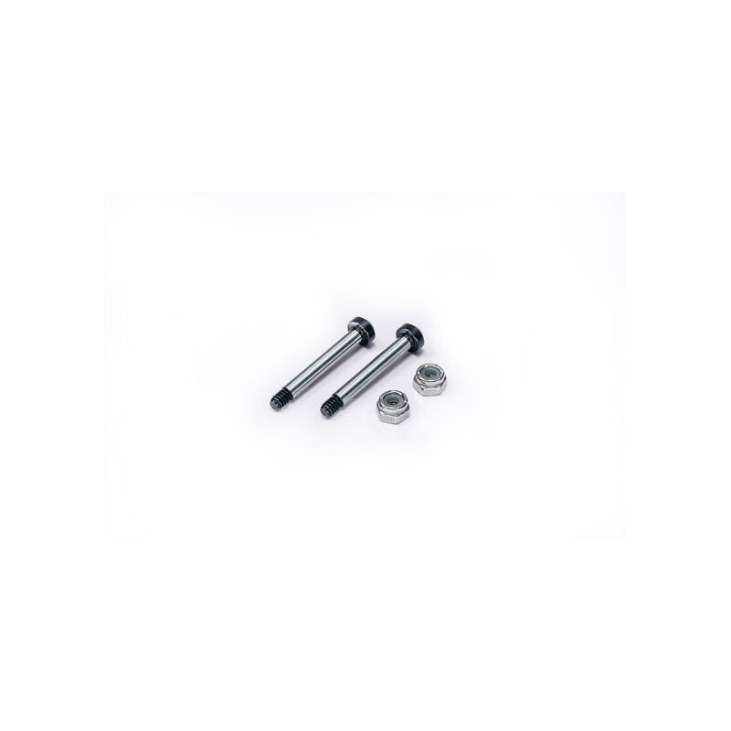 Koswork RC10 King Pin 27.7mm Hardened Hinge Pin w/locknuts (2) Team Associated / KOS04191-15