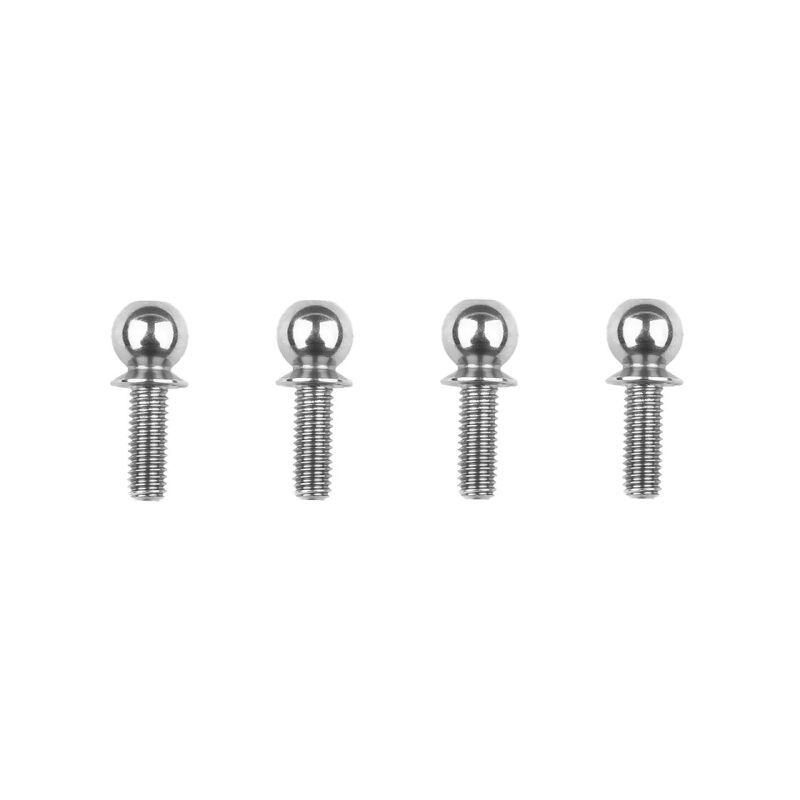 Team Associated HD Ballstuds, Short 8mm / AE32040