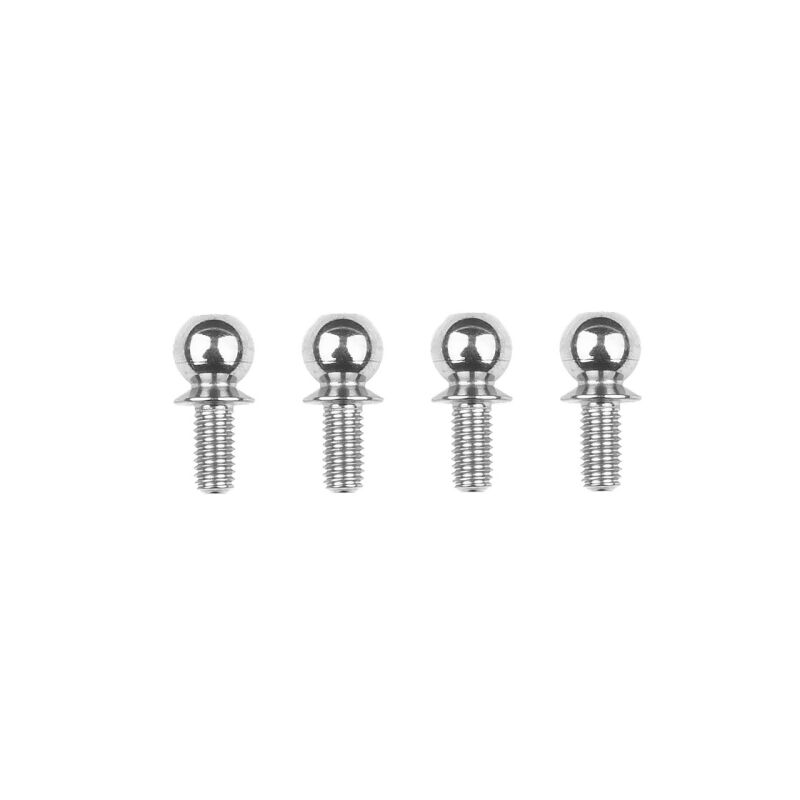 Team Associated HD Ballstuds, Short 6mm / AE32042