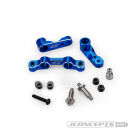 JConcepts RC10B7 | RC10B7D steering kit, blue / JCO5209-1