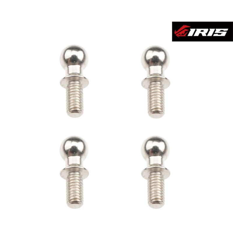 Iris 5x5.75mm Suspension Ballstud (4pcs) / IRIS-84015