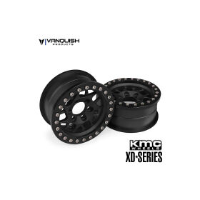 Vanquish KMC XD127 Bully eloxiert schwarz 1.9 / VPS07710