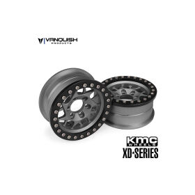 Vanquish KMC XD127 Bully eloxiert grau 1.9 / VPS07712