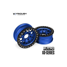 Vanquish KMC 1.9 XD127 Bully Blue Anodized / VPS07714