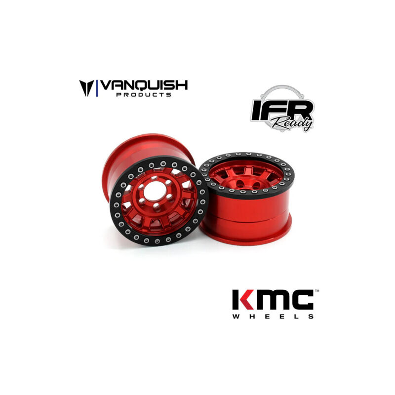 Vanquish KMC 1.9 KM236 Tank Red Anodized / VPS07783