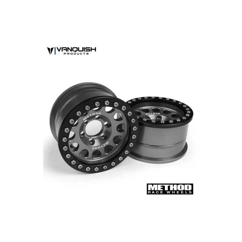 Vanquish Method 1.9 Race Wheel 105 Grey Anodized / VPS07912