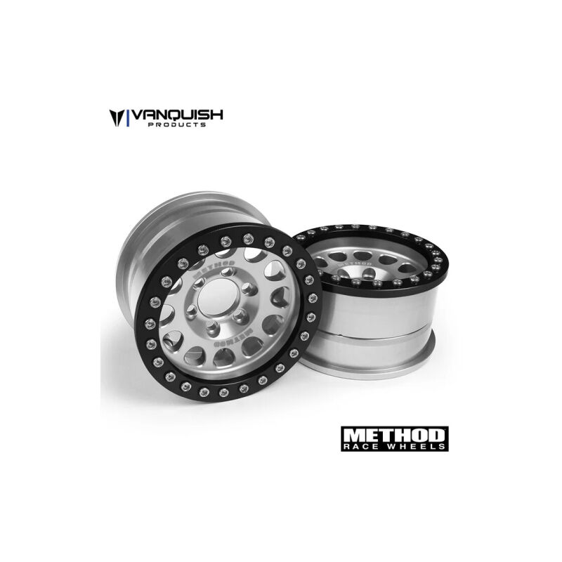 Vanquish Method 1.9 Race Wheel 105 Clear Anodized / VPS07914