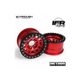 Vanquish Method 1.9 Race Wheel 105 Red Anodized / VPS07918