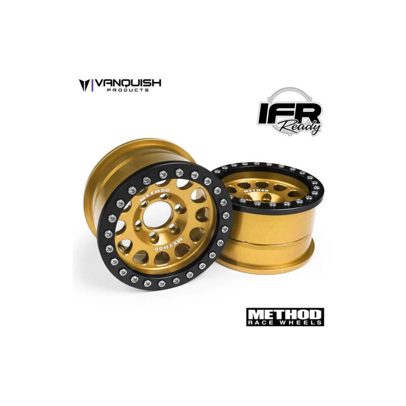 Vanquish Method 1.9 Race Wheel 105 Gold Anodized / VPS07921