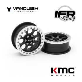 Vanquish KMC 2.2 KM237 Riot Black Anodized / VPS08060