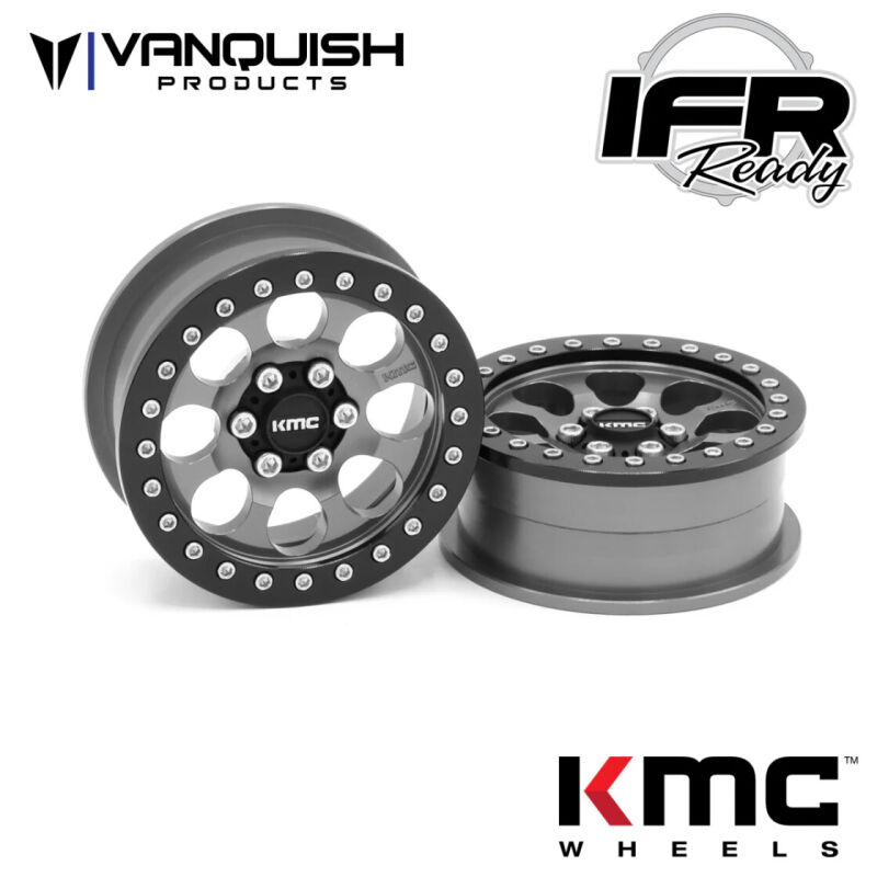 Vanquish KMC 2.2 KM237 Riot Grey Anodized / VPS08062
