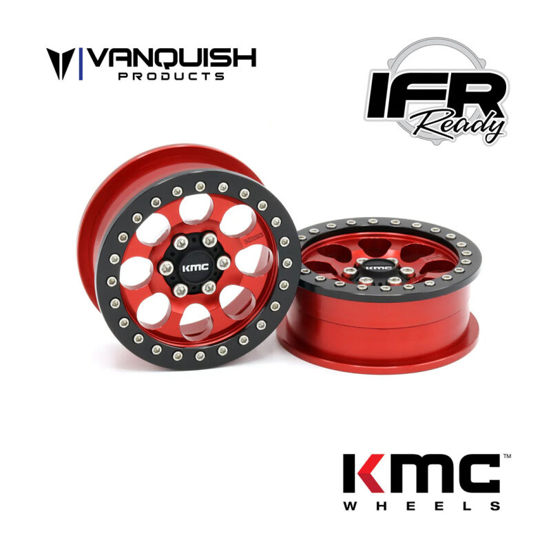 Vanquish KMC 2.2 KM237 Riot Red Anodized / VPS08063