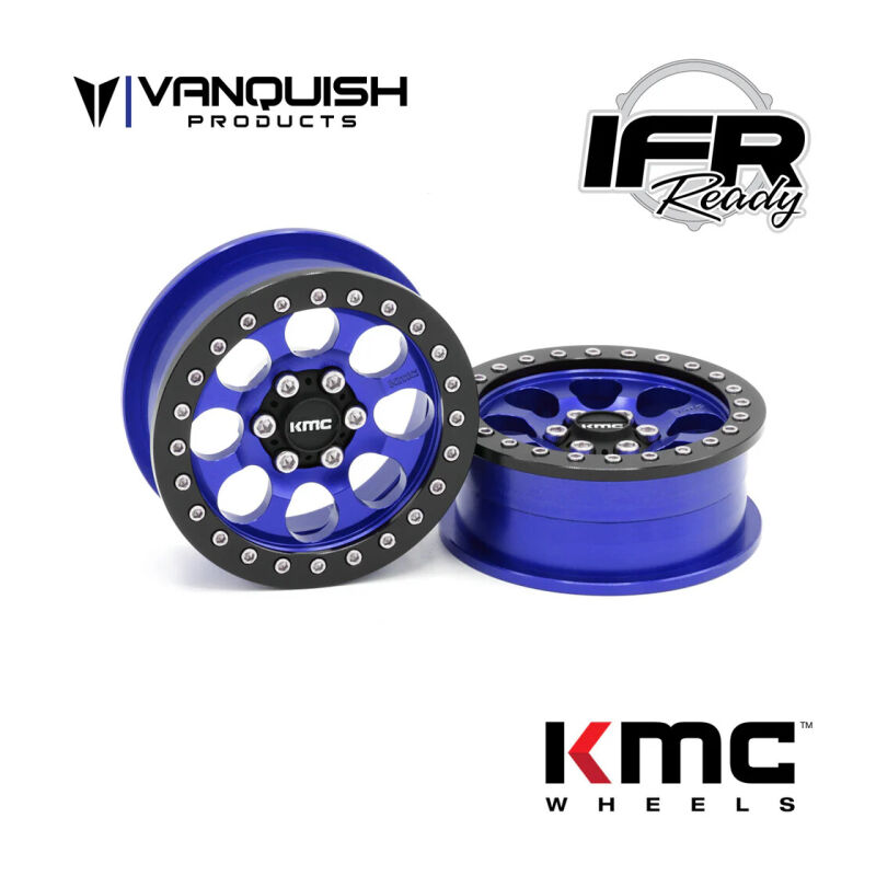 Vanquish KMC 2.2 KM237 Riot Blue Anodized / VPS08064