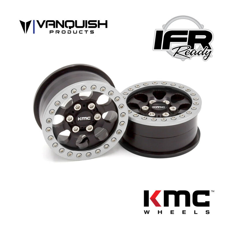 Vanquish KMC 1.9 KM237 Riot Black Anodized / VPS08130