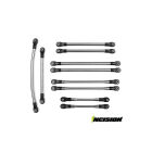 Incision SCX10-II 12.3" 1/4 Stainless Steel 10pc Link Kit / IRC00070