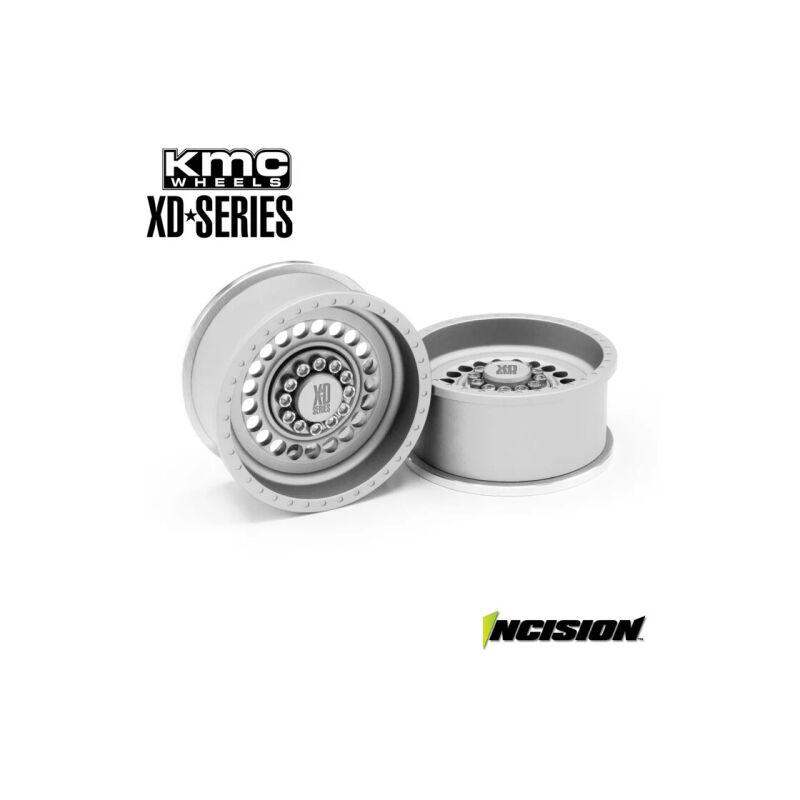 Incision KMC 1.9 XD136 Panzer Clear Anodized / IRC00311