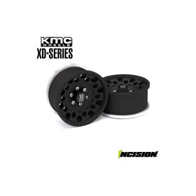 Incision KMC 1.9 XD129 Holeshot Black Anodized / IRC00330