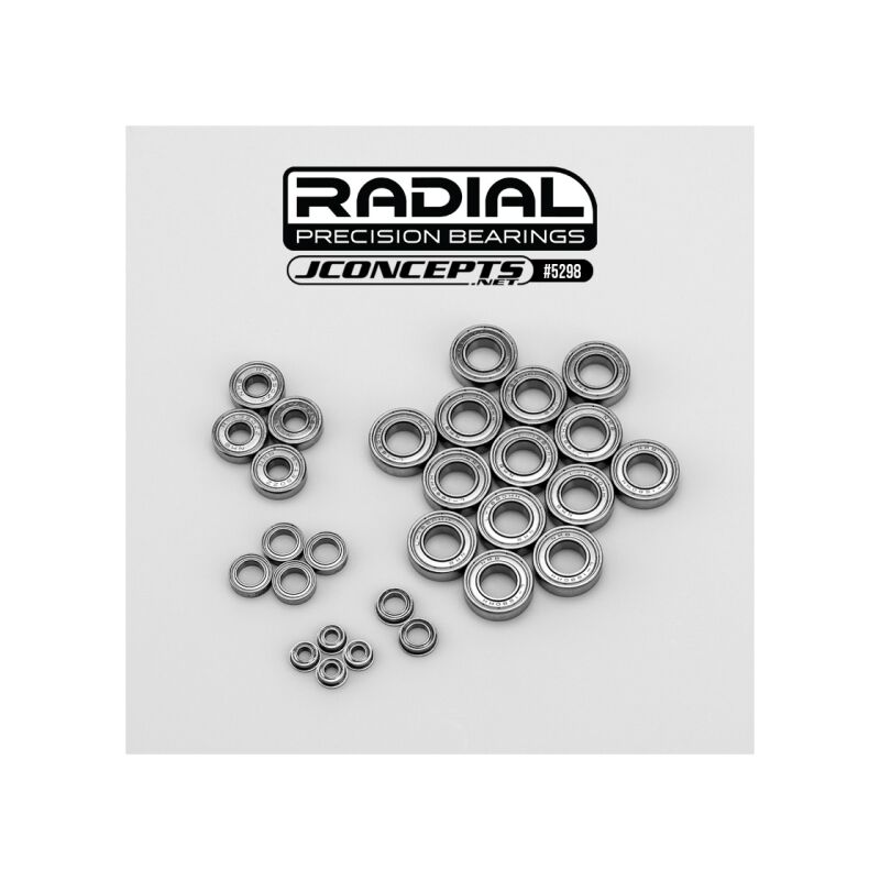 JConcepts - Sworkz S35-4 Evo Radial NMB bearing set, 26pc. / JCO5298
