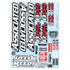 Team Associated RC10B84 Decal Sheet / AE92553