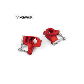 Vanquish F10 Straight Axle Knuckles - Red / VPS02904