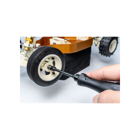 Koswork Associated RC10 Standard Hex Wrench Nut Driver Tool Set (7pcs) (Light Tri Handle) / KOS13204-1/4RC10