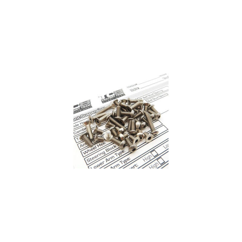 Hiro Seiko TC8 Titanium Hex Socket Screw Set (82pcs) / HS-38052