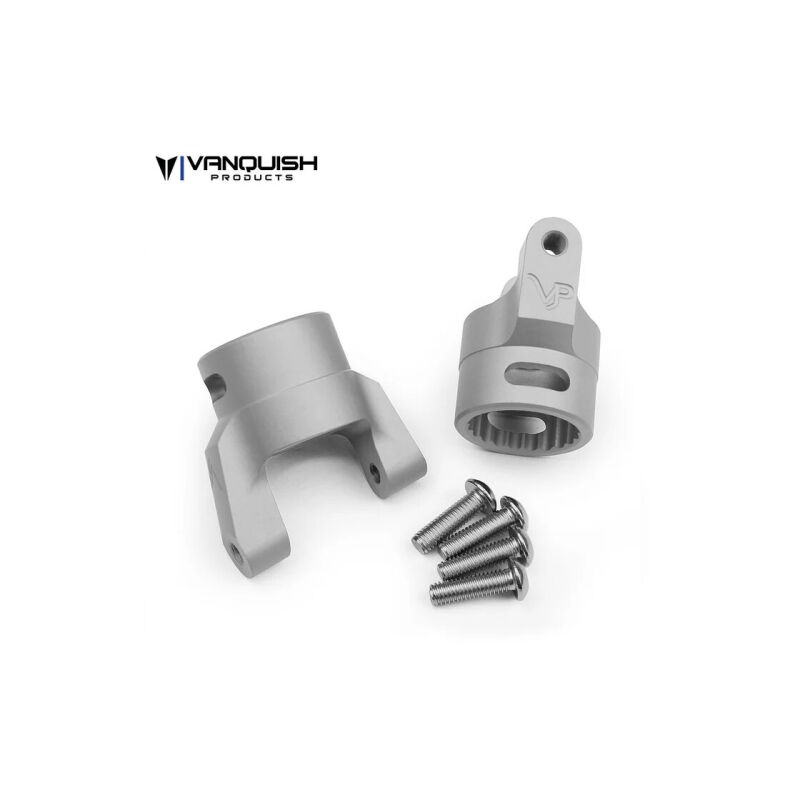 Vanquish Axial Wraith / XR10 C-hubs Clear Anodized / VPS02005