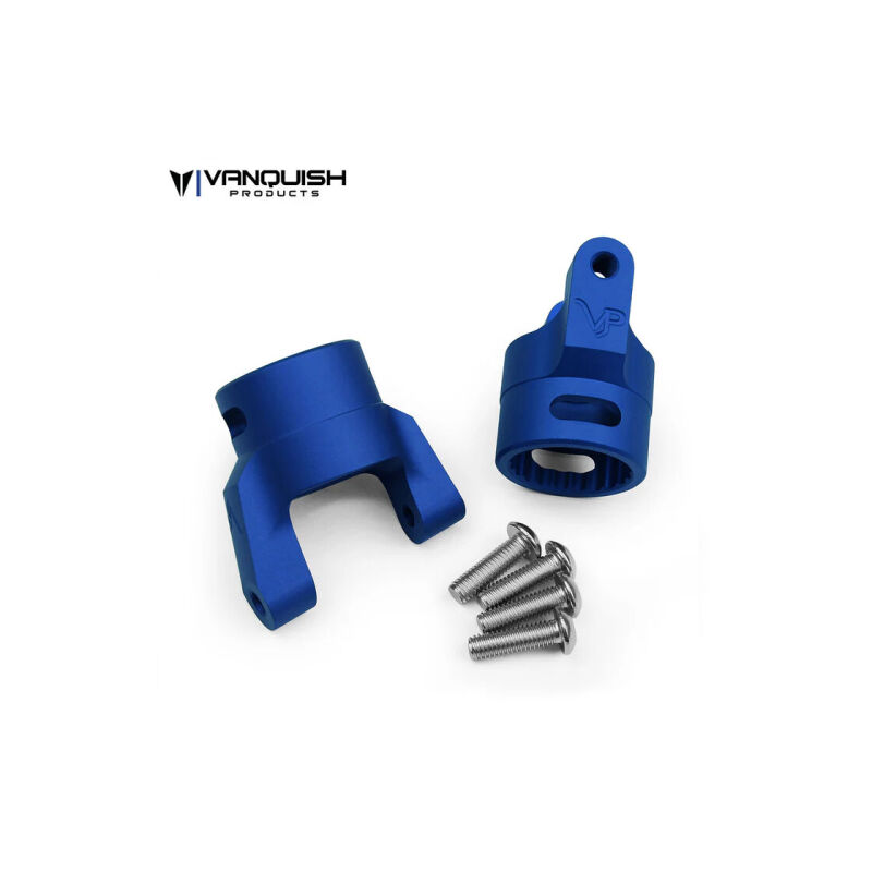 Vanquish Axial Wraith / XR10 C-hubs Blue Anodized / VPS02014