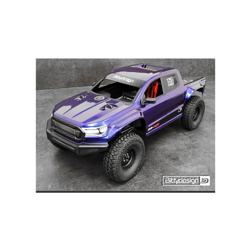 Bittydesign RR-Baja 1/10 Rock Crawler Body (Clear | Pre-Cut | 1mm | 313mm) / BDCR-RRBJ