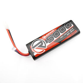 RUDDOG 5000mAh 50C 7.6V LiPo-HV Round Stick Pack Battery...