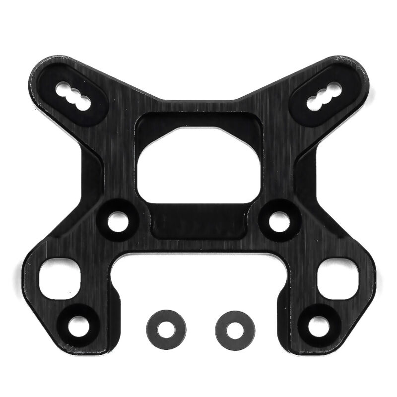 Team Associated RC8B4.1 Aluminum Front Shock Tower, 16 Deg, 26.5mm / AE81676