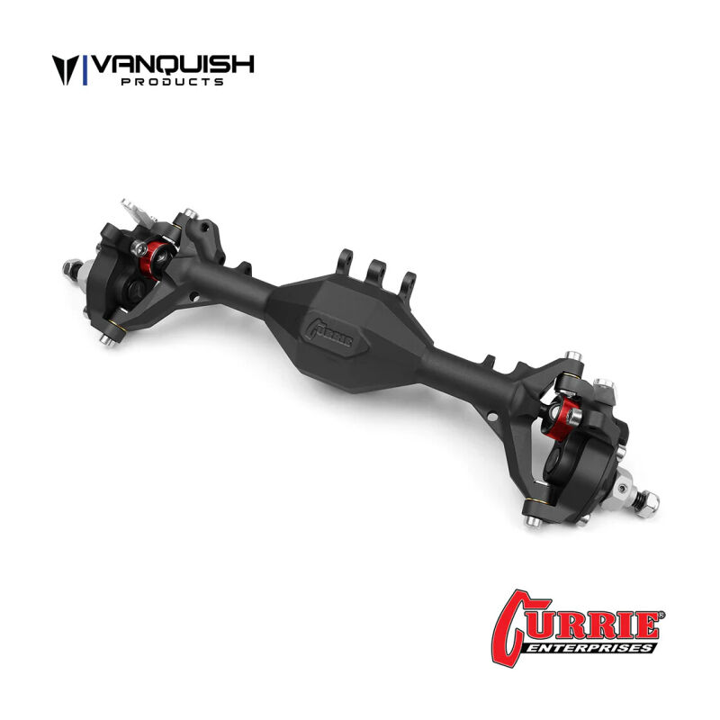 Vanquish F9 Portal Front Axle Assembly Black / VPS08350