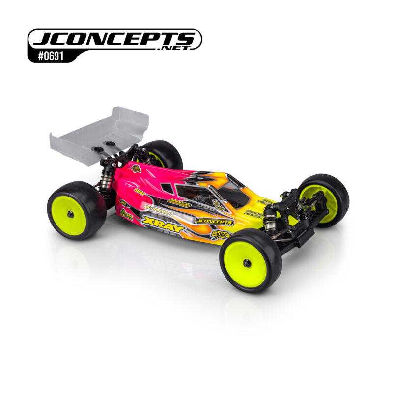 JConcepts P2 - XRAY XB2 2025 body w/ carpet | turf | dirt wing / JCO0691