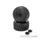 JConcepts Switchback - platinum compound (pre-mounted on #3456 Shuttle wheel for Traxxas Rustler / Rustler 4x4) / JCO4075-39812