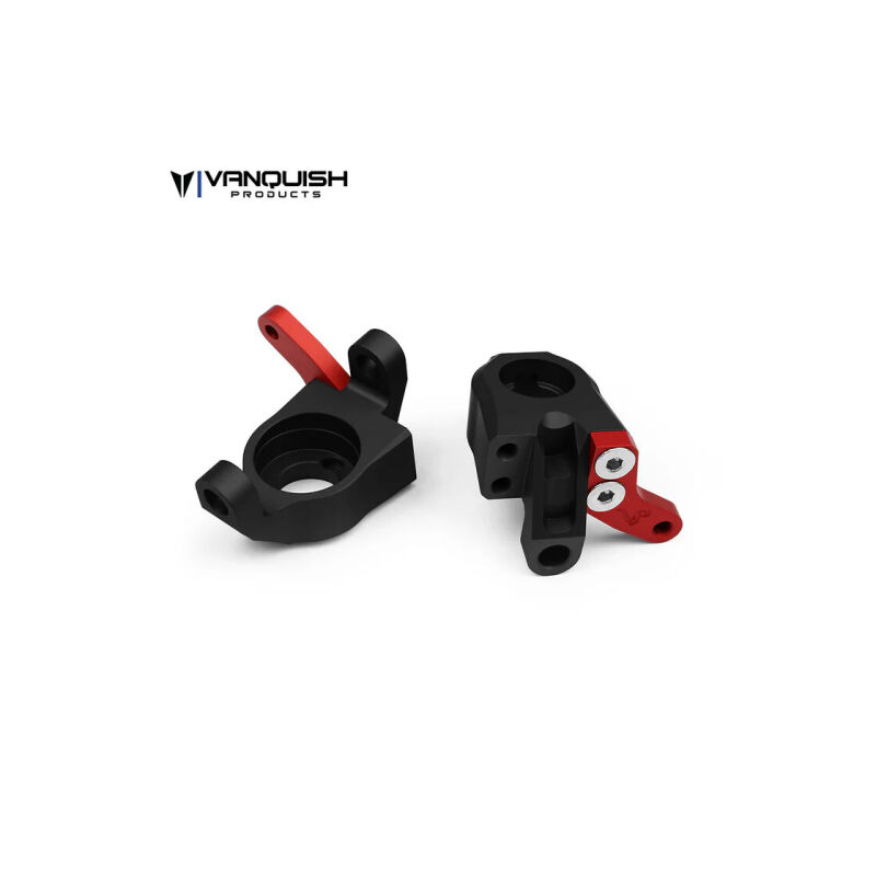 Vanquish Axial Wraith Steering Knuckles Black Anodized / VPS03200