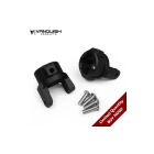 Vanquish Axial SCX10 8 Degree C-Hubs Black Anodized / VPS02861
