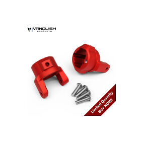 Vanquish Axial SCX10 8 Degree C-Hubs Red Anodized / VPS02863