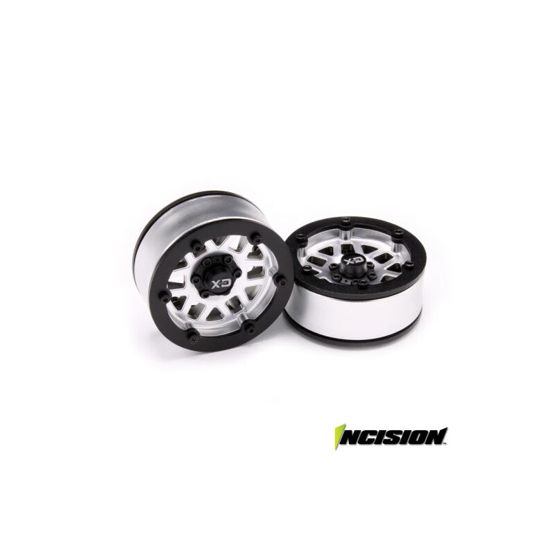 Incision 2IRC KMC Machete Beadlock Slv/Blk / IRC00252