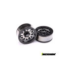 Incision 2IRC KMC Machete Beadlock Black Chrome / IRC00253