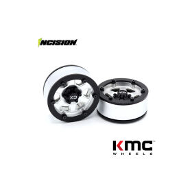 Incision 2IRC KMC KM233 Beadlock Slv/Blk / IRC00255