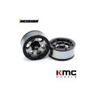 Incision 2IRC KMC KM233 Beadlock Black Chrome / IRC00256