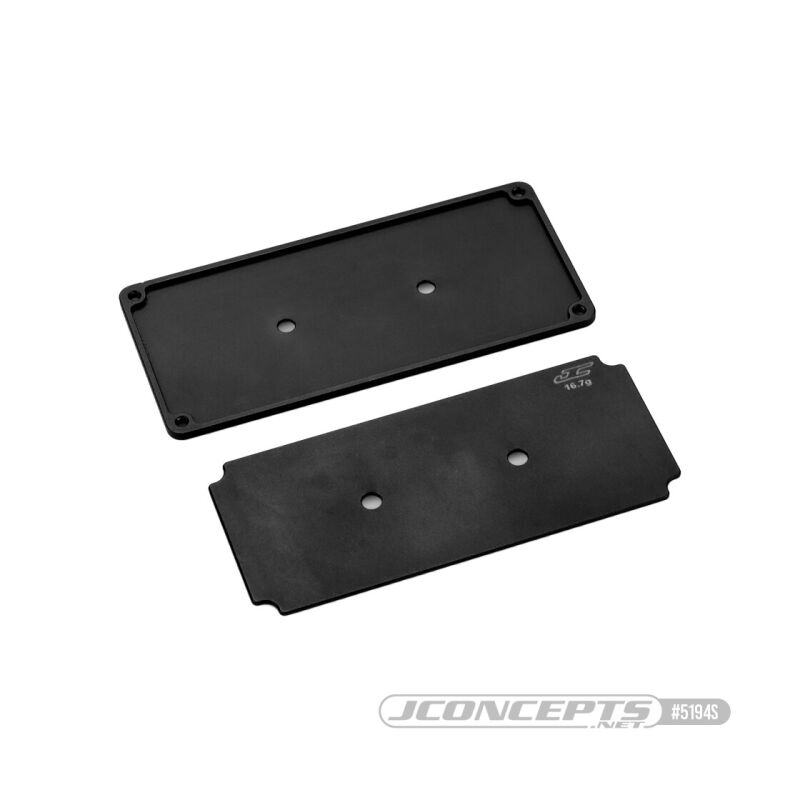 JConcepts RC10B7 steel electronics plate, set / JCO5194S