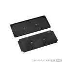JConcepts RC10B7 steel electronics plate, set / JCO5194S