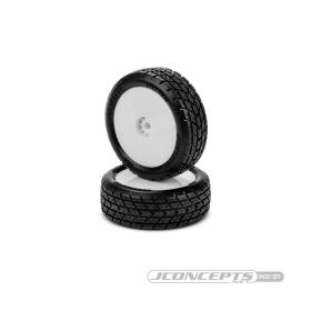 JConcepts Dirt Trac Mini - green compound, pre-mounted,...