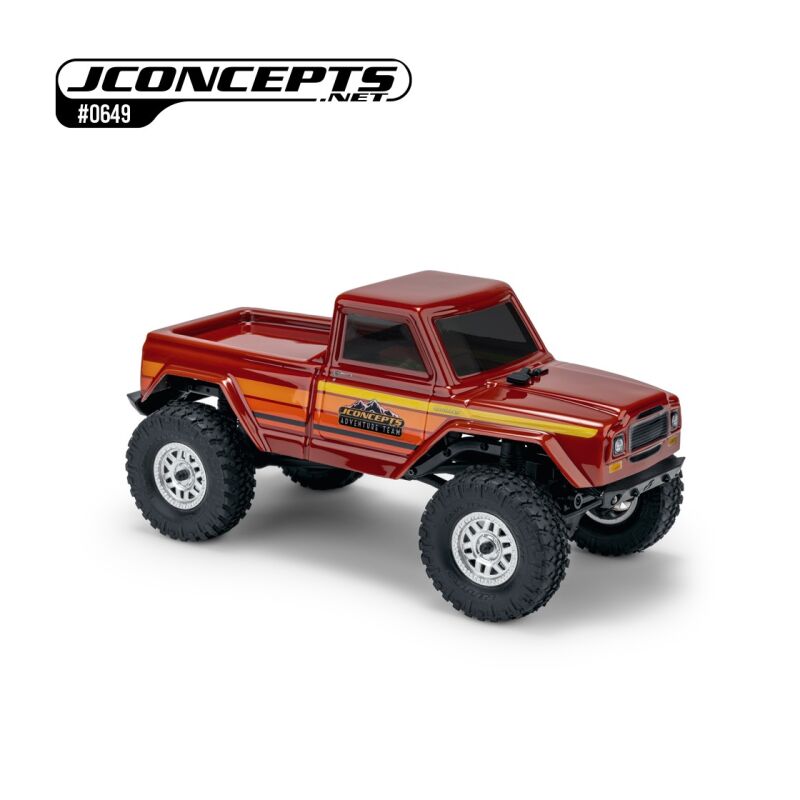 JConcepts JCI Warlord tucked 1/24th crawler body (Fits - Axial SCX24, 5.2" WB) / JCO0649