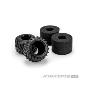 JConcepts Racer - blue compound (Fits - JC #3455 wheel for Losi Mini LMT) / JCO4124-01