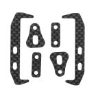 Team Associated RC10TC8 FT Carbon Fiber Battery Holder Set / AE32101